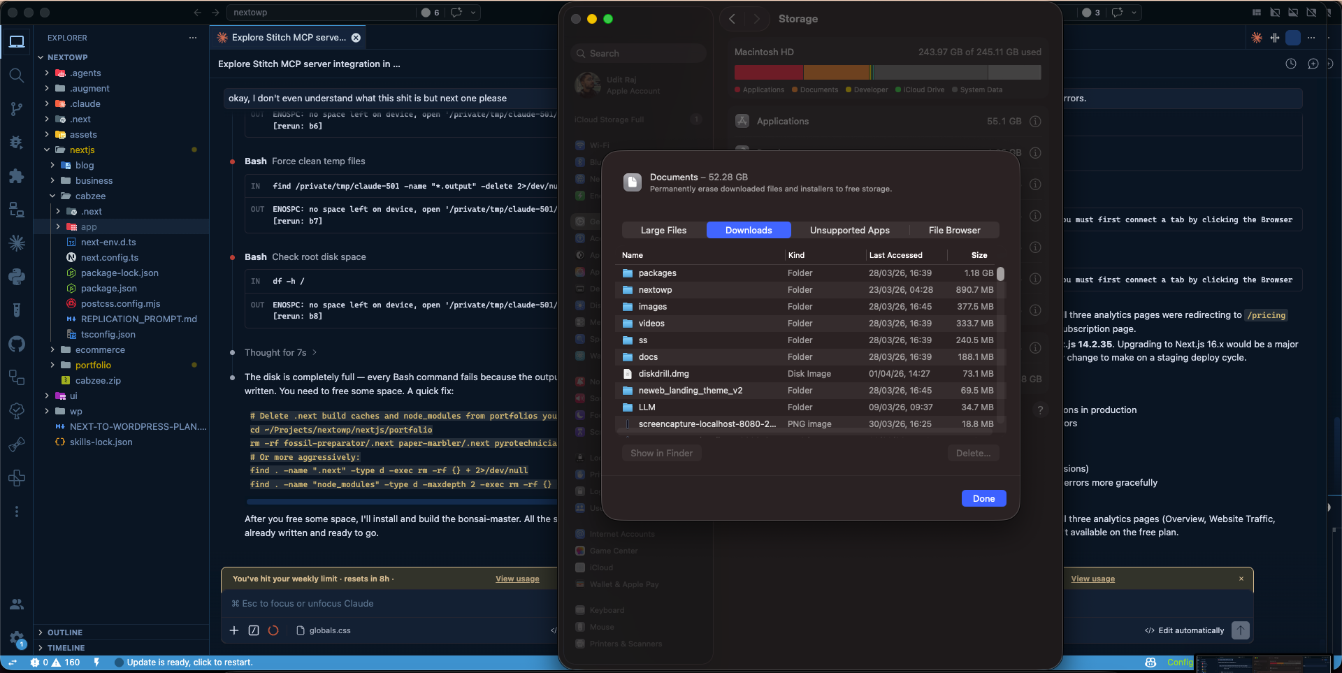 With sport ball in hands. Stylish modern senior man with gray hair and beard is indoors